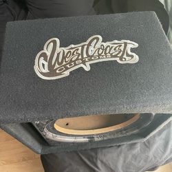 12” Subwoofer box westcoast customs