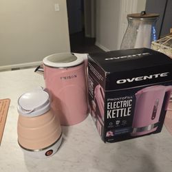 BRAND NEW Pretty Pink Electric Kettles for Kitchen