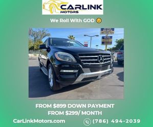 2014 MERCEDES BENZ ML350 FROM $899 DOWN PAYMENT