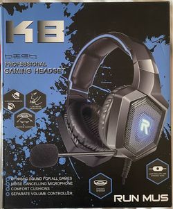 RUNMUS K8- Gaming Headset