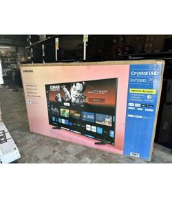 HUGE TV SHIPMENT IN 75" SAMSUNG 4K LED HDR SMART UN75DU7200DXZA