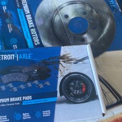 Brand New Rear Pads And Rotors 