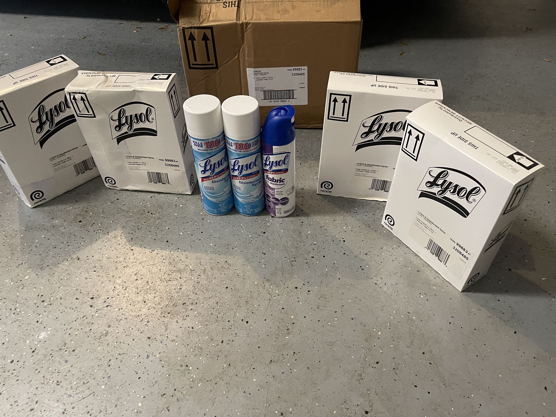 Large Lysol 3 Cans (1 Pack) $10