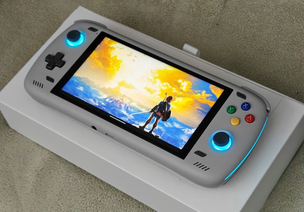 Ayn Odin 2 Pro 12G+256G Rainbow Gray New 