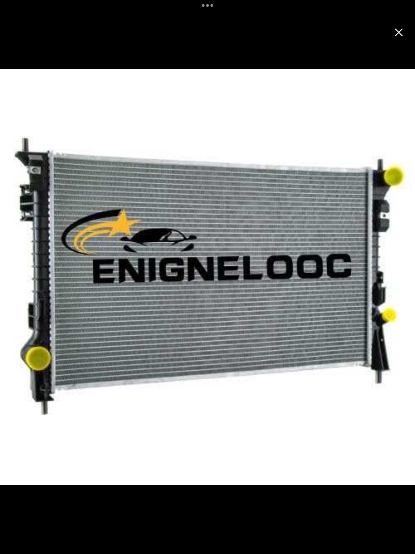 Enginelooc Aluminum Core Radiator 