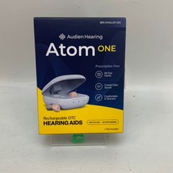 New Audien Atom ONE OTC Hearing Aids AT1RB004 Rechargeable