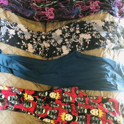 Lot Of 4 Luluroe Legging Yoga Pants Tc2