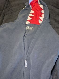 Funziez! Shark Fleece Zip-Up Hoodie costume