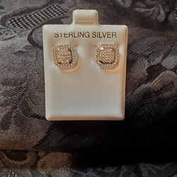 925 Silver Stud Earrings