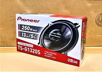 Pioneer Car Speakers 1 Set 5 1/2" 2-Way Coaxial Speaker System 250 Watts TS-G1320S 🚨 Payment Options Available 🚨 No Credit Needed 🚨
