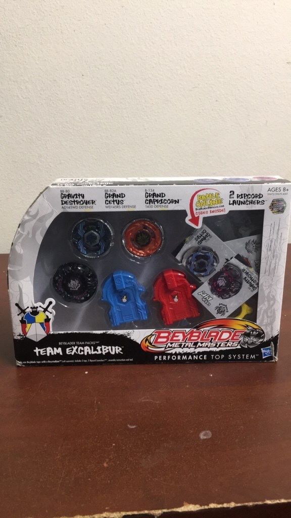 Beyblade Metal Master (Team Excalibur)