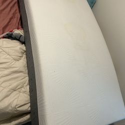 FREE- Lightly Used Mattress, Memory Foam And Twin Size Bed Mattress, Reasonable Condition 