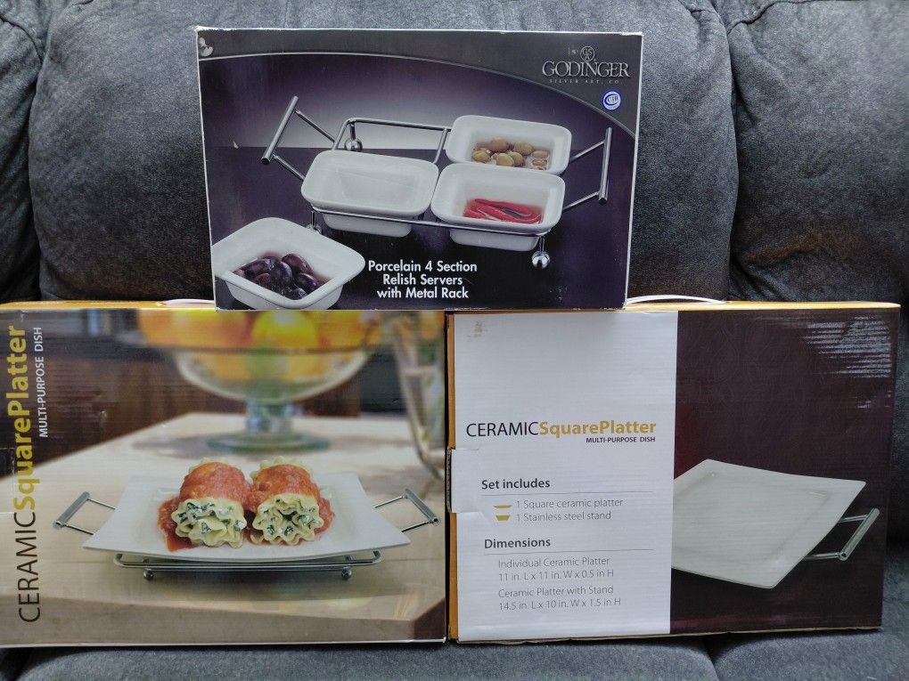 NEW! Serveware Porcelain & Ceramic