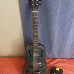 Recording King Parlor Resonator Guitar