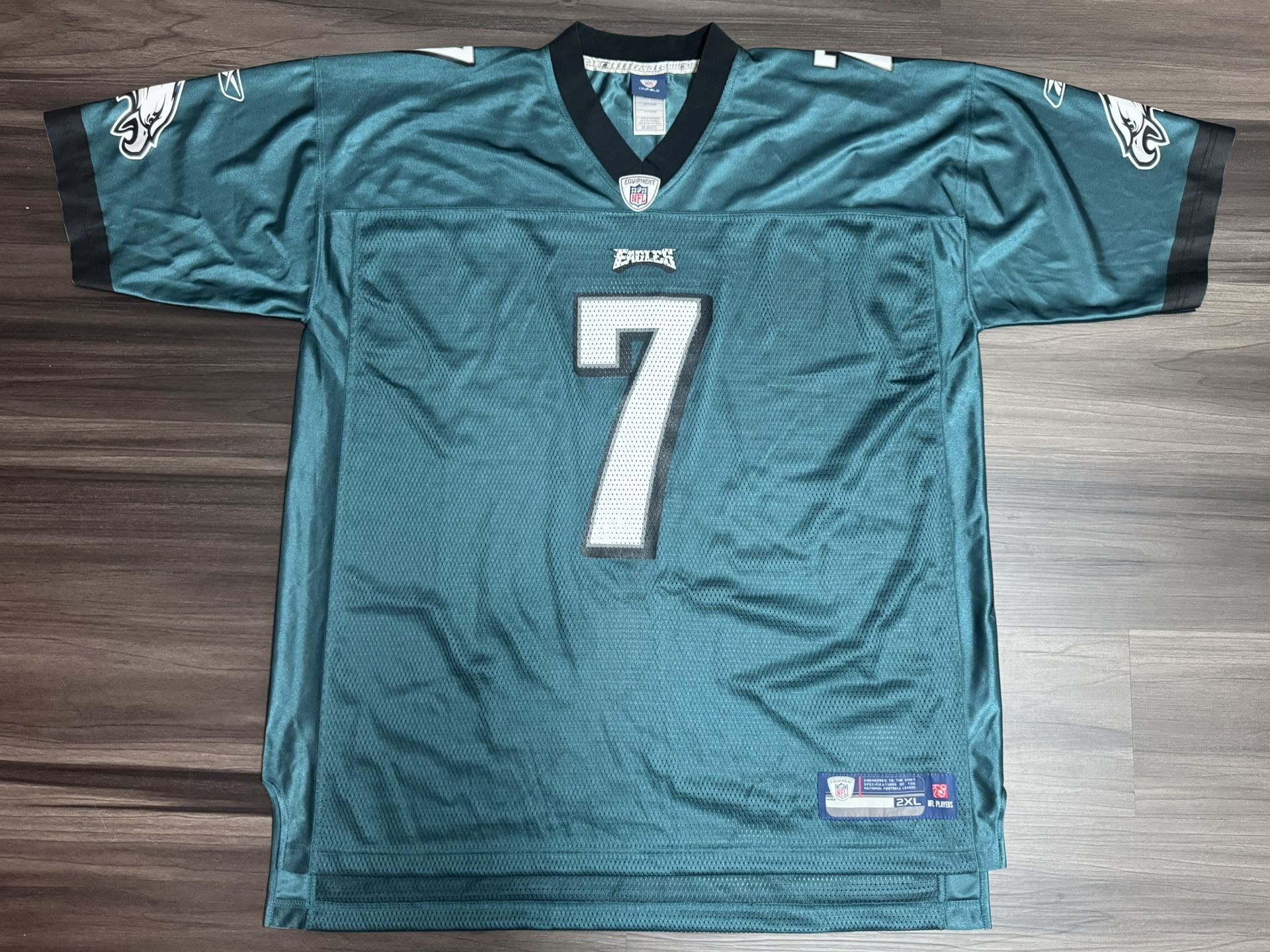 Vintage Reebok Philadelphia Eagles Michael Vick #7 NFL Home Jersey Adult 2XL 