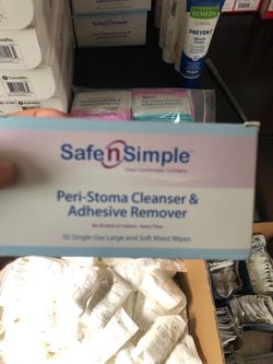 Peri-stoma cleanser