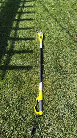 Ryobi telescoping pruning saw