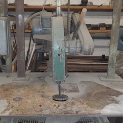 Custom made aluminum cutter