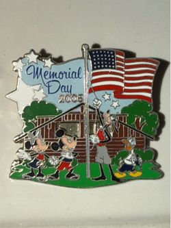 Memorial Day 2005 Limited Edition Disney Pin