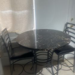 Table With 2 Chairs