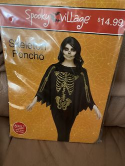 Skeleton Poncho