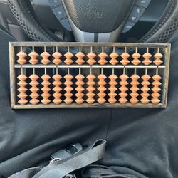 Vintage Wooden Japanese Soroban Abacus