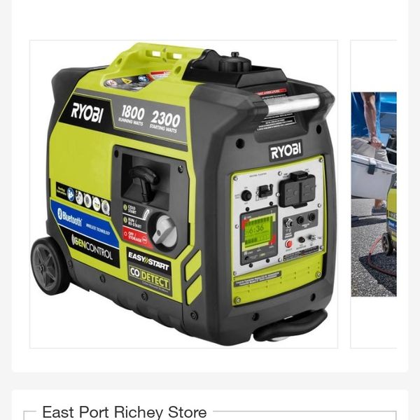 Ryobi Generator 2300 Manual