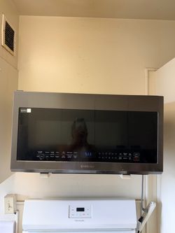 Microwave Over the Range - free wall mount