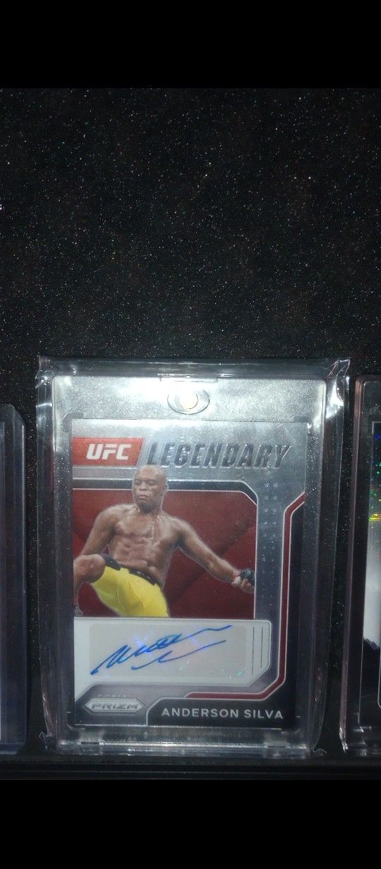 Anderson Silva Autograph Card