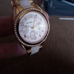 Michael Kors Ladies Rose Gold Watch