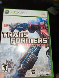 Transformers war for Cybertron XBOX360