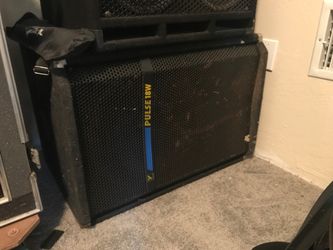 EV 15’ Bass sub cabinet