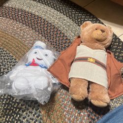 plushies build a bear ghostbusters