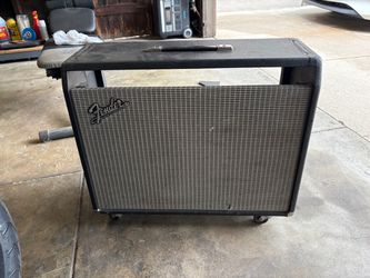Fender twin reverb housing with stock speakers