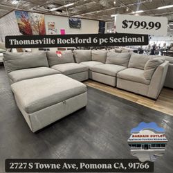 Thomasville Rockford 6 Pc Sectional 