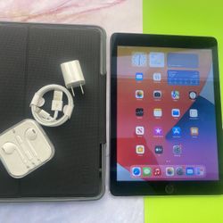 Apple iPad Air 2 – 64GB – 9.7” Retina – Touch ID – w/ Case & New Accessories