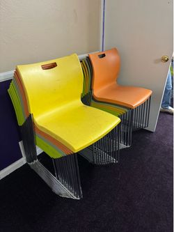 Chairs must pick up by Saturday