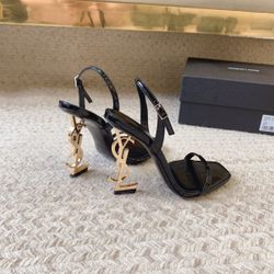YSL Slingback Heels 👉Swipe Slides See Photos Details 