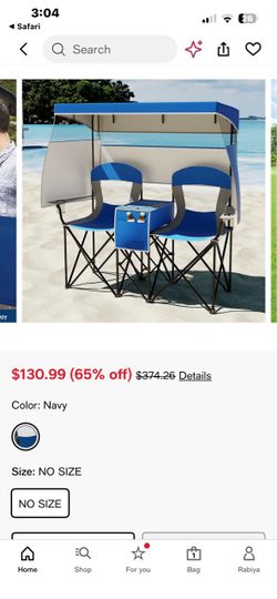 Canopy chairs set