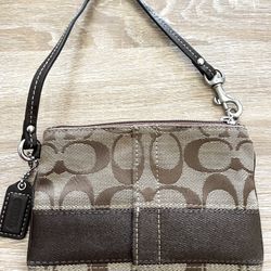 Authentic Coach Wristlet