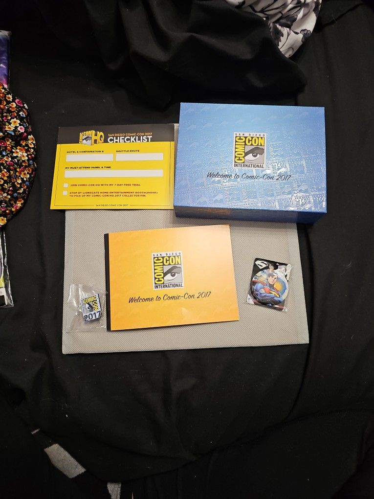2017 Comic Con Collectable Pin