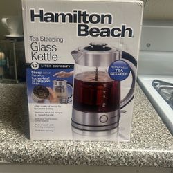 Hamilton Beach - Tea Steeping Glass Kettle 