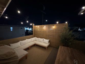 Custom privacy panels and planter systems