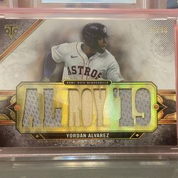 Yordan Alvarez Triple Threads Relic 25/36