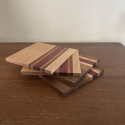 Hardwood Coasters