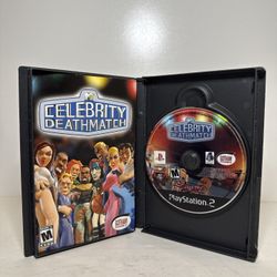 VTG MTV Celebrity Deathmatch (Sony PlayStation 2, PS2, 2003) - Manual Included