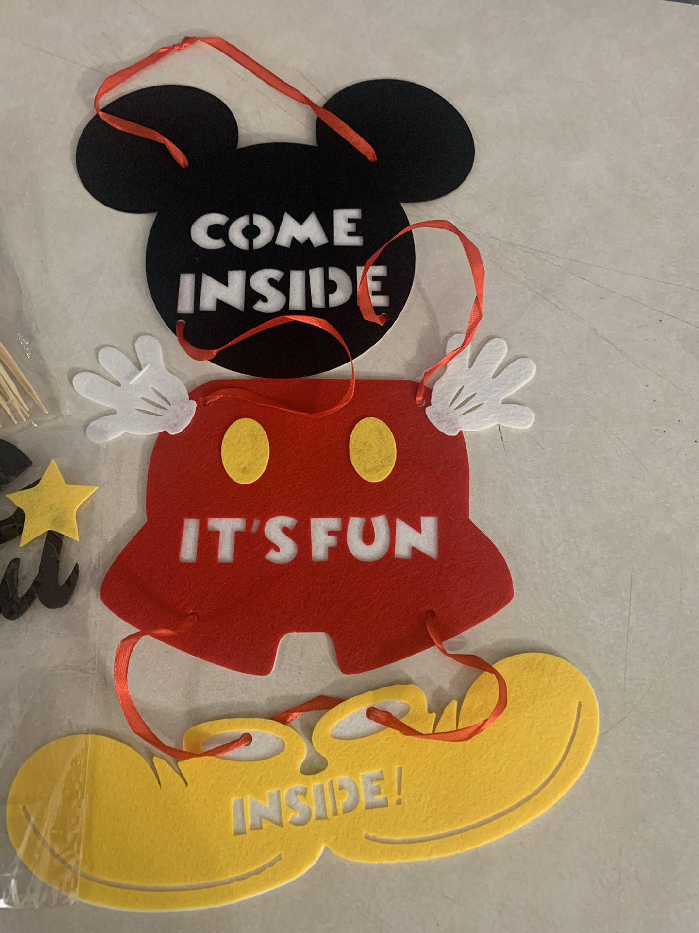 1st Birthday Party Decorations , Mickey Mouse