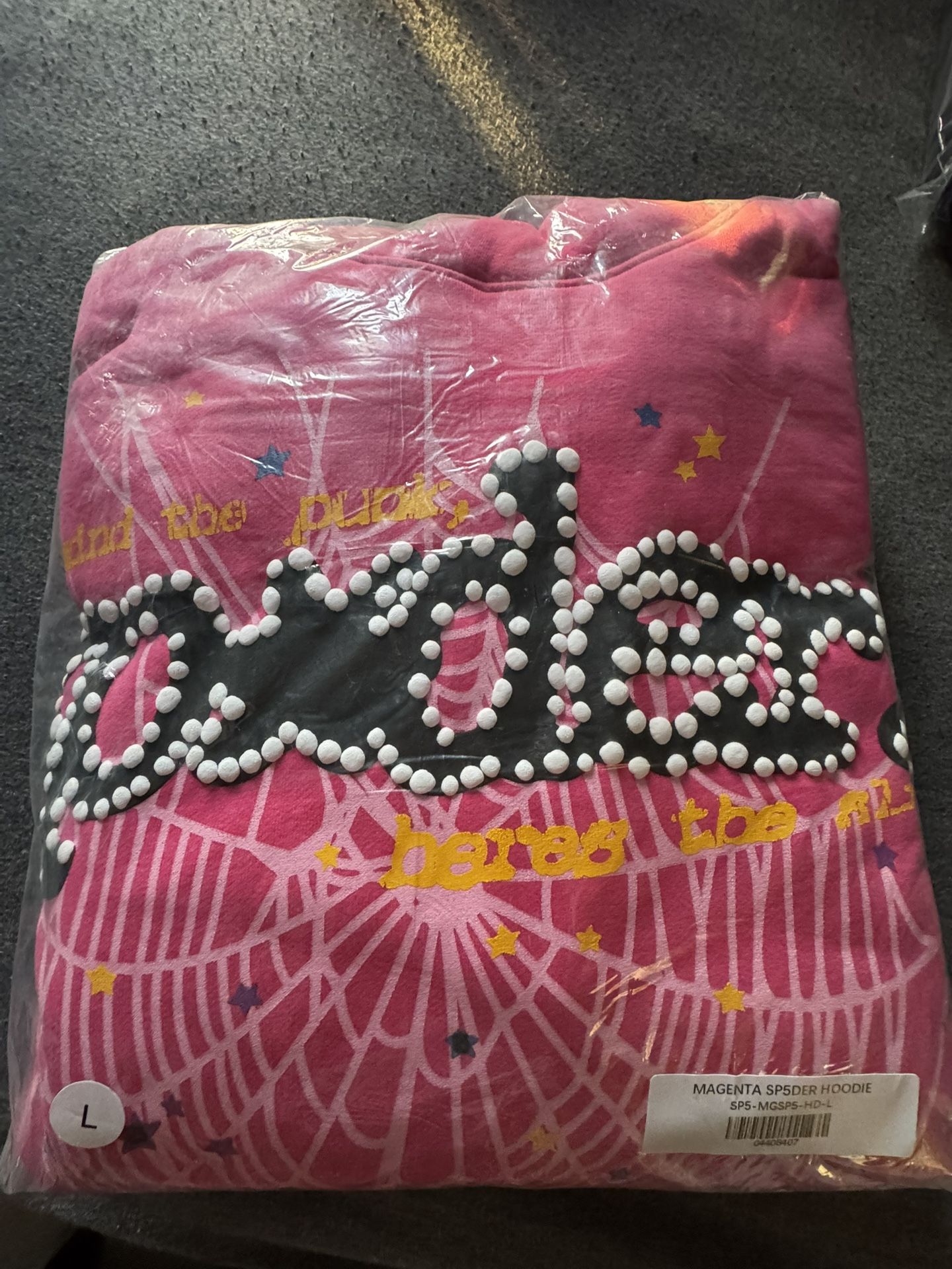 *BEST OFFER* Sp5der P*NK Hoodie Pink V2