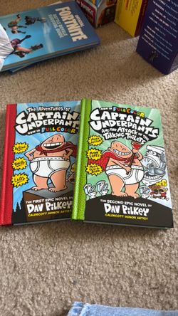 Hardcover Captain Underpants Full Color The first and second epic novel