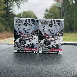 White Flare Booster Box